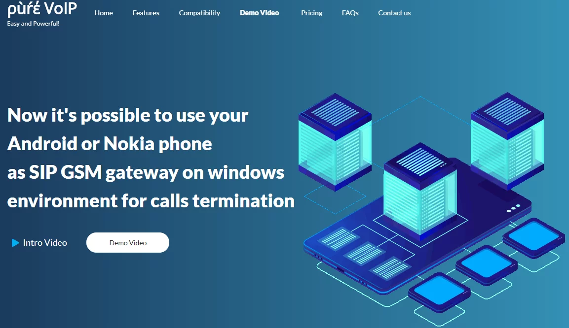 VoIP direct route using phones